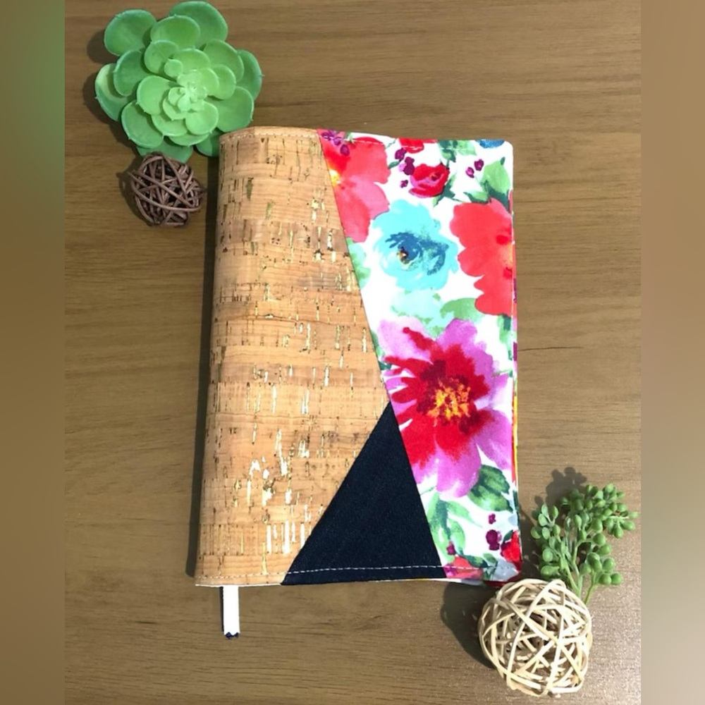 The Pioneer Woman Floral Cork Notebook Bible Cover